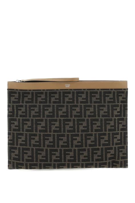 fendi mens pouch|Fendi large flat pouch.